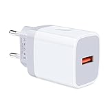 18W USB Ladegerät, AILKIN Quick Charge 3.0 USB Stecker Ladestecker Adapter, USB...