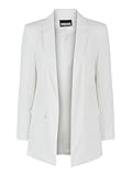 PIECES Damen Pcbozzy Ls Loose Blazer Noos Bc Klassischer Blazer, Cloud Dancer,XL