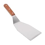 FUNOMOCYA Bratspatel aus Metall küchenmaschiene kochgeschirr bratwender Steak-Spatel...
