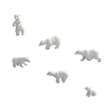 GALPADA 6St Hofdekoration Miniaturdekoration aus Harz Schreibtischdeko Tiermodell...