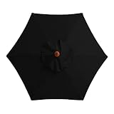 Polyester Sonnenschirm Abdeckung Ersatz Regenschirm Tuch Zubehör für Indoor Outdoor...