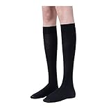 Weilifang Lange Socke Oberschenkelhohe Socken JK Overknee Strümpfe Wadenstulpen Leggings,...