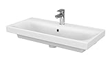 VBChome Moduo- Kollektion Moduo 80cm x 45cm Waschtisch für Unterschrank Einbau...