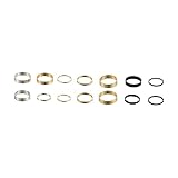 VALICLUD 14 Teiliges Set Modische Ringe Für Damen Und Herren Personalisierte Kreative...