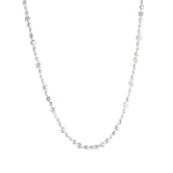 HeyMeili Damen Perlenkette Süßwasser-Zuchtperlen Barockperlen Kette Halskette Geschenke,...