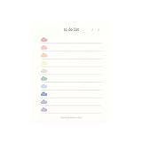 Kleines Tagesplaner-Buch, Wochenplaner, Monatsplaner, Notizblock, 50 Blatt, liniert,...