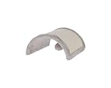 Kerbl Kratzbrett Half Moon (Farbe grau, L x B x H 26 x 22 x 11 cm, inklusive...