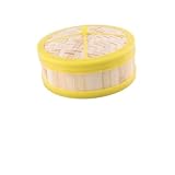 KICHOUSE 1 Satz Dampfer bambuskorb steamer dampfgarer topf dampfkochtopf dampftopf...