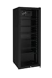 METRO Professional Getränkekühlschrank mit einer Glastür GSC4240, 237 L, schwarz, 110...