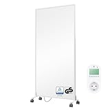 BR Bringer Infrarotheizung Standgerät - 1200 Watt - Energiesparend - Mobile...