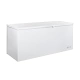 GastroHero Gefriertruhe ECO 550 I Tiefkühltruhe 439L groß I abschließbar I...