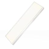 LED Anbaupanel 150x30cm 4000K UGR19 | integrierter Alu Aufbaurahmen LED...