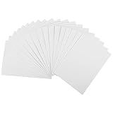ewtshop® 20 Blatt Moosgummi, weiß, Schaumstoff für Bastelarbeiten, Format: 21,0 x 29,7...