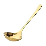 Kochlöffel, Dessertlöffel, Teelöffel, Besteck mit langem Griff, Edelstahl-Teelöffel,...