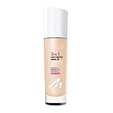 Manhattan 3in1 Easy Match Make-up, Flüssig Foundation für helle Haut mit LSF 20, Farbe...