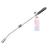 FORTSPANG Unkrautbrenner Gas 80cm mit Piezozündung - Flammenstärke regulierbar,...