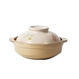 BOJHGO Schmortopf Suppentopf, Crock Pot, Auflauf, Keramiktopf, Suppentopf,...
