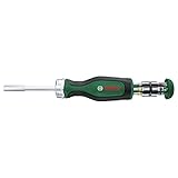 Bosch Ratschenschraubendreher mit Bit Magazin, 12-teilig (mit hohem Drehmoment; 12 Bits im...