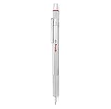 rOtring 600 Kugelschreiber | mittlere Spitze | Schwarze Tinte | silberfarbener Schaft |...