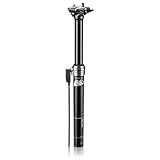 XLC SP-T10 All MTN Teleskopsattelstütze, Unisex Erwachsene, Schwarz, 350mm - Premium...