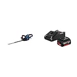 Bosch Professional 18V System Akku Heckenschere GHE 18V-50 + 18V System Akku Starter-Set:...