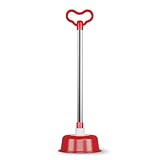 DC VOLTAGE WC-Saugglocke – robuster Kolben, Edelstahlrohr, PVC-Griff, ergonomischer...
