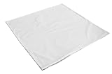 Inlett ca. 80x80, mit Reißverschluss - Baumwolle Köper weiß. Hülle ideal...
