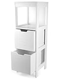 osoltus Hampton Bad-Kommode mit Schubladen viel Stauraum - moderner Bad-Schrank -...