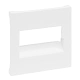 LEGRAND, SEANO Abdeckung RJ45 für 1- und 2-fach Datendosen, Farbe: Ultraweiß, 765154