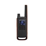 Motorola Talkabout T82 PMR Funkgerät (Bis zu 10 km Reichweite, IPx2...
