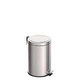 Tretmülleimer Edelstahl, 20 l, Küchenmülleimer
