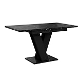 PROROOM FURNITURE - Malvi - Esstisch Ausziehbar auf 160 cm - 120x80x75 cm -...
