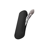 Reise-Make-up-Pinselhalter,Silikon Makeup Pinsel Halter, Pinsel Kosmetiktasche Portable...
