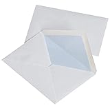 Briefumschläge Mit Kleber OFFICE PRODUCTS NK C6 114x162mm 75gsm 50St Weiß / / Typ-Mit...