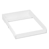 WOLTU Wickelaufsatz für Kommode, Wickelbrett 60 x 10 x 80 cm passend für Tiefe 46,5–50...