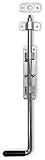 WDB Torriegel 220/420mm - Bolzenriegel mit Gummigriff - Gartentor Riegel - Schieberiegel -...