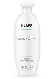 KLAPP Cosmetics - Clean & Active - Tonic with Alcohol - erfrischendes,...