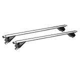 Owen Dachträger 5.0 Pro Silber 120cm - Universal Dachträger für eine offene...
