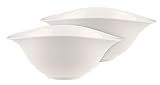 Villeroy & Boch – Vapiano Salatschalen-Set 2 teilig weiß, Spülmaschinenfest,...