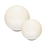 Stimmungsvolles Solarkugel-Set Lumina 20 und 30 cm - mit IR-Fernbedienung und...
