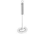 Rösle Spiralbesen, hochwertiger Saucenbesen für alle Bereiche des Topfbodens, Edelstahl...