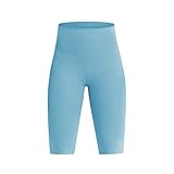 QWUVEDS Lederleggins 146 Frauen Hohe Taille Enge Sport Elastische Einfarbige Fitness Yoga...
