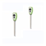 Bodenhygrometer-Sensor | 3-in-1-Boden-pH-Messgerät Pflanzenwassermonitor | Soil Soil Test...
