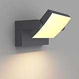 Klighten 24W Außenlampe Aussenleuchte Wand, Wasserdicht IP65 Wandleuchte Außen Innen...