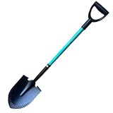 pokm toolsmarket - Multi-Spitzspaten & Schaufel - 2in1 – 115 cm – Wurzelspaten &...