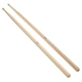 TOGEVAL 2 Stück Walnuss Drumsticks, 2 Percussion Drum Tools, Zuverlässige Drumsticks,...