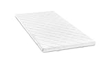 Bodyprotect Matratzenauflage Topper Komfortschaum 90 x 200 x 6 cm, waschbar bis 60 Grad,...