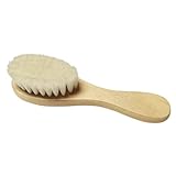 Baby-Naturhaarbürste,Babybürste,Kopfhautpflege Haarbürste,Baby Haarbürste für...