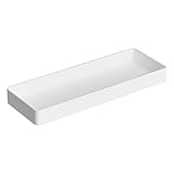 Amazon Basics Rechteckig, Kunststoff-Organizer, Halb-Zubehörablage, 23.8 x 8.3...