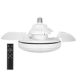 Deckenventilator mit Fernbedienung und modernem Deckenventilator | Leiser Ventilator...